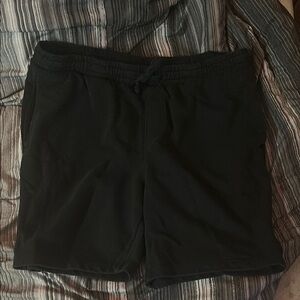 No Boundaries Black Shorts
